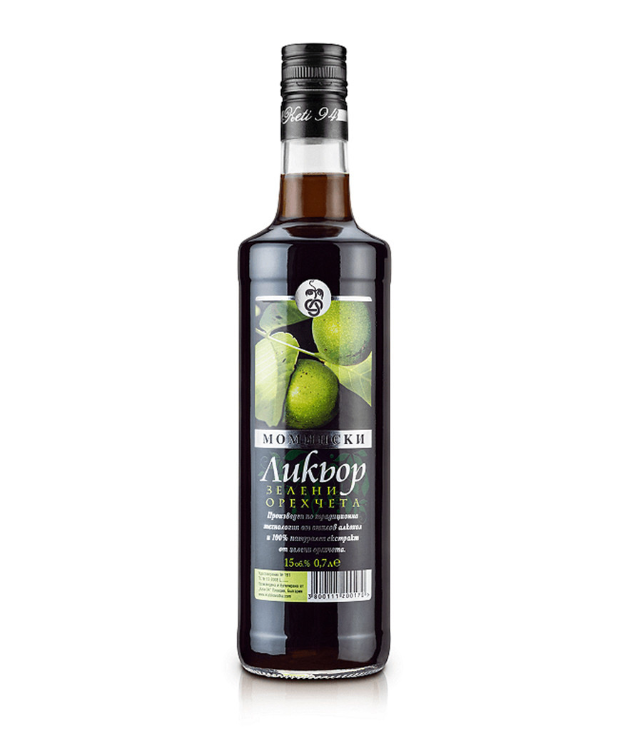 MAMINSKII Liqueur GREEN NUTS - 700mL