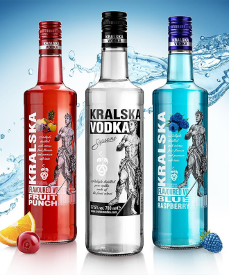 KRALSKA VODKA FRUIT PUNCH - 700ml - 37.5%