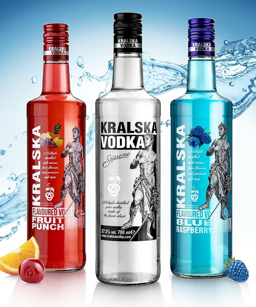 KRALSKA VODKA FRUIT PUNCH - 700ml - 37.5%