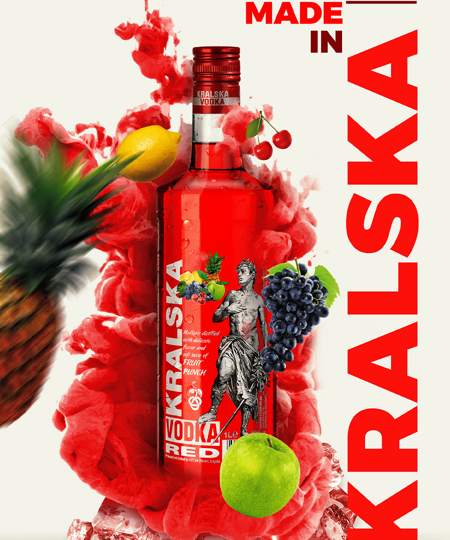 KRALSKA VODKA FRUIT PUNCH - 700ml - 37.5%
