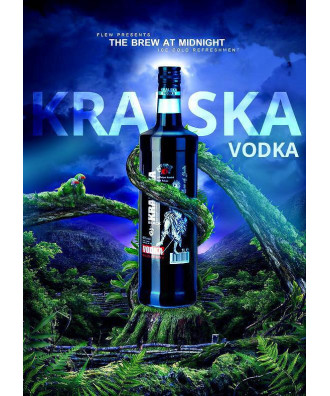 KRALSKA VODKA WILD BERRY- 1L - 40%