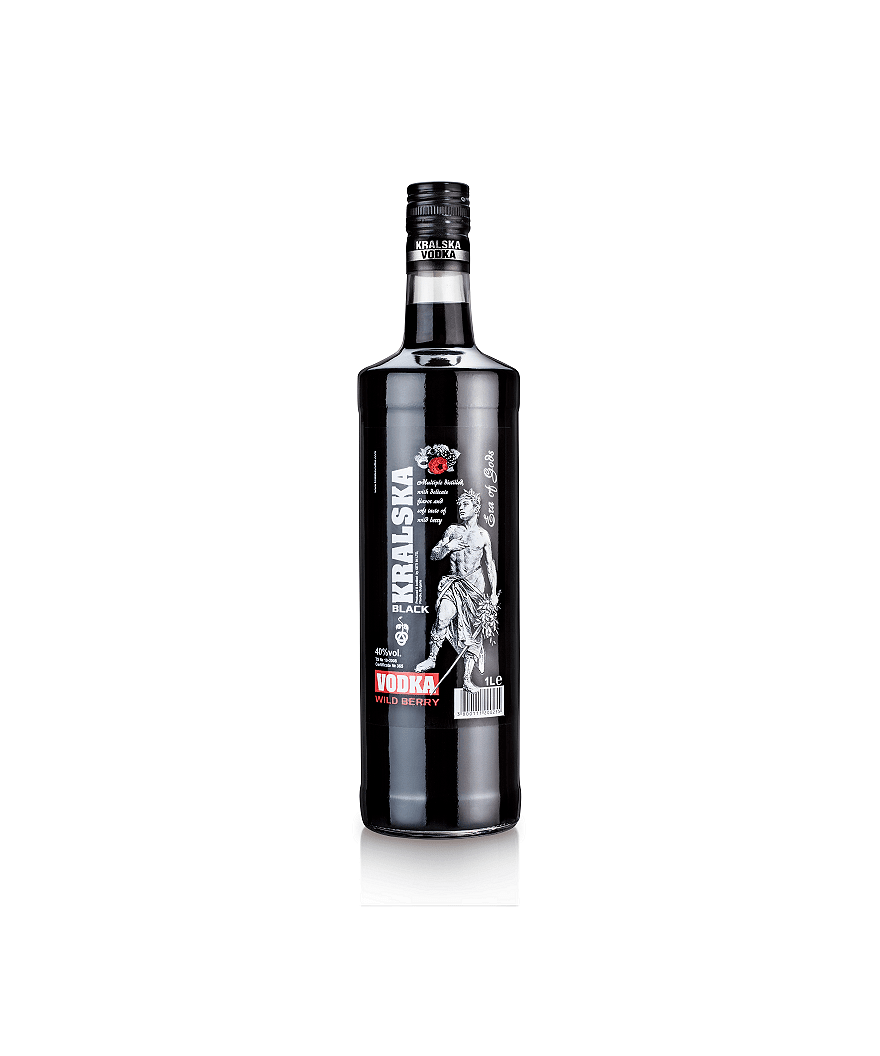 KRALSKA VODKA WILD BERRY- 1L - 40%