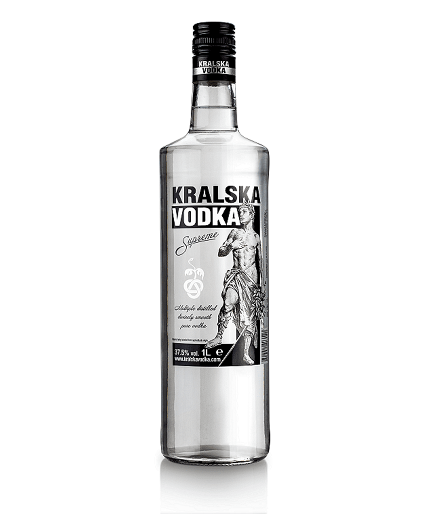 KRALSKA VODKA SUPREME - 1L - 37.5%