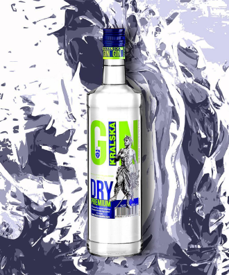 KRALSKA PREMIUM DRY GIN - 1L